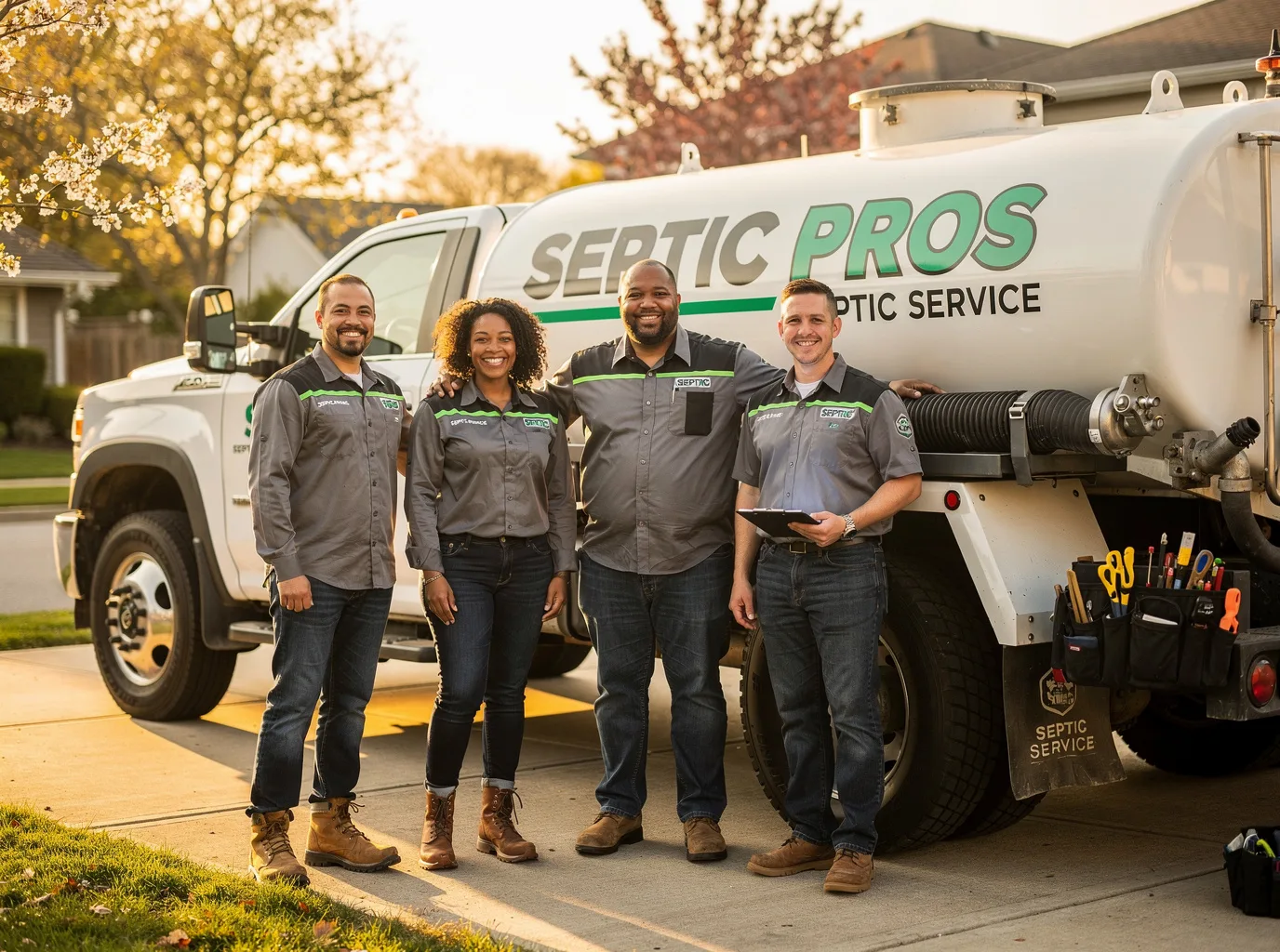 Septic Tank Pumping company in Leesburg, TX